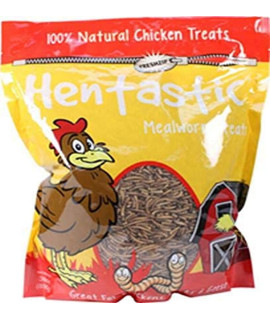 UNIPET USA 084112 Hentastic Dried Mealworms chicken Treats 30 oz 1Piece