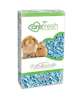 Carefresh 99% Dust-Free Blue Natural Paper Small Pet Bedding with Odor Control, 23 L