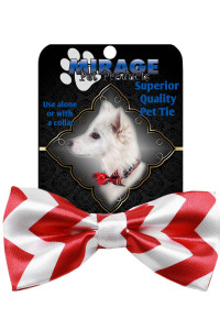Mirage Pet Products 48-42 Red chevron Dog Bow Tie Small