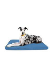 K9 Ballistics Tough Orthopedic Dog Crate Pad - Washable, Durable And Waterproof Dog Crate Bed - Xl, Giant Xxl Extra Large Orthopedic Dog Bed, 53X36, Blue