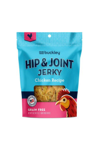 Buckley Functional Healthy Hip And Joint Dog Jerky Treats chicken 5 Ounce(Packaging May Vary)
