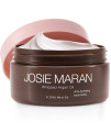 Josie Maran Whipped Argan Oil Body Butter - Immediate, Lightweight, and Long-Lasting Nourishment to Soften and Hydrate Skin (240ml80oz, Sweet citrus)