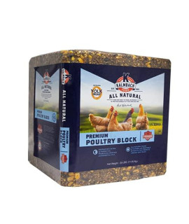 Kalmbach Feeds All Natural Poultry Block, 25 Lb