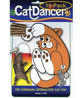 cat Dancer Orange Steel cat Toy Large 1