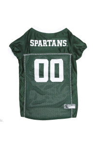 NcAA college Michigan State Spartans Mesh Jersey for DOgS & cATS X-Large. Licensed Big Dog Jersey with your Favorite FootballBasketball college Team