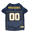 NcAA college Michigan Wolverines Mesh Jersey for DOgS cATS, X-Large Licensed Big Dog Jersey with your Favorite FootballBasketball college Team