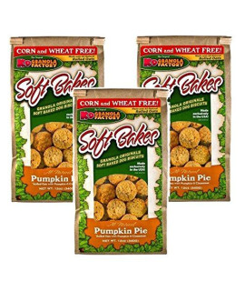K9 granola Factory Soft Bakes Pumpkin Pie (Pack of 3)