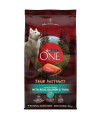 Purina ONE High Protein, Natural Dry Dog Food, True Instinct With Real Salmon & Tuna - 7.4 lb. Bag