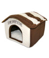 Portable Indoor Pet House, Best Supplies, Cream