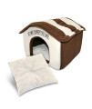 Portable Indoor Pet House, Best Supplies, Cream