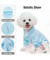 BINGPET Dog Hoodies-Fleece Lined-Hooded Pullover for Dog Cat in Cold Weather