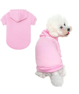 BINGPET Dog Hoodies-Fleece Lined-Hooded Pullover for Dog Cat in Cold Weather