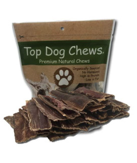 Top Dog chews Buffalo Beef Tendon Taffy Dog chews - 30 Pack from 10-12