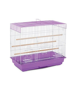 Prevue Pet Products SP1804-3 Flight Cage, Lilac/White