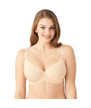 Wacoal Womens Ultimate Side Smoother Underwire T-Shirt Bra, Sand, 42Ddd