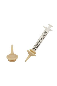 THE MIRACLE NIPPLE for Pets, Original Pkg/2 with Miracle Brand Oring Syringe