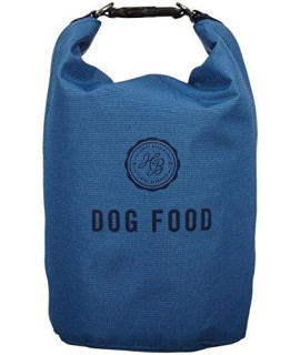 Harry Barker Blue Travel Dog Food Storage Bag