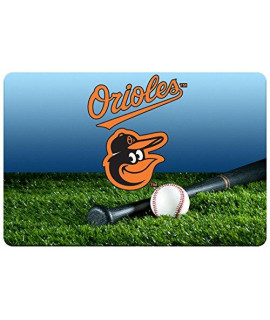 gameWear Baltimore Orioles Baseball Pet Bowl Mat, Large