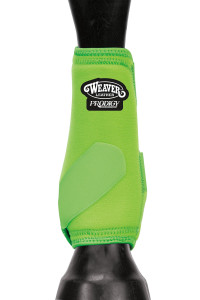 Weaver Leather Prodigy Athletic Boots 4-Pack Lime Green, Medium