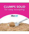 kocat Super-Soft Natural Wood Clumping Cat Litter with Odor Control, Large,16.7 lbs