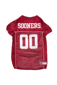 NcAA college Oklahoma Sooners Mesh Jersey for DOgS cATS, Small Licensed Big Dog Jersey with your Favorite FootballBasketball college Team