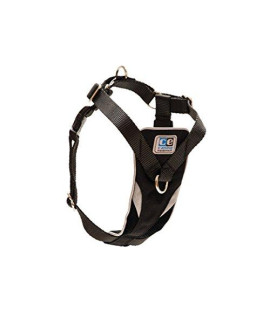 Canine Equipment Ultimate Control Dog Harness, X-Small, Black