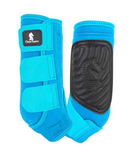 Classic Equine Classicfit Front Sling Boots, Turquoise, Small