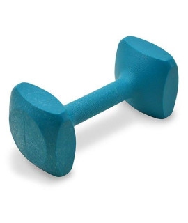 Teal Plastic Dog Obedience Dumbbell (Small)