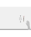 ShearsDirect Titanium Flipper Gemstone Tension Knob Case Included Scissors, 8", Black
