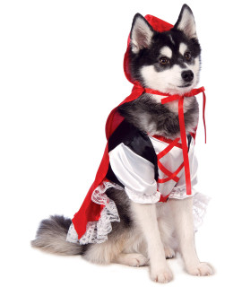 Rubie's Red Riding Hood Pet Costume, Medium, Multicolor (580245 M)