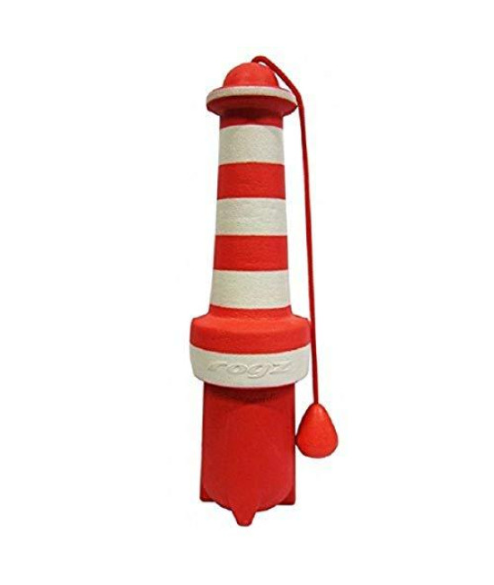 Rogz Lighthouse Dog Fetch Toy, Large