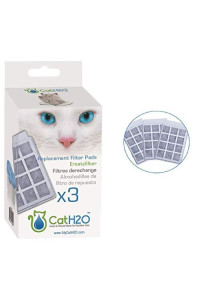 Cath2O & Dog H20 3 Piece Replacement Filter Pads