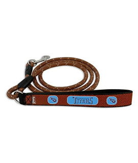 gameWear NFL Tennessee Titans Football Leather Rope Leash, Large, Brown