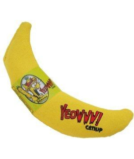 Yeowww! Cs0088 Banana Shape Cat Catnip Cat Toys