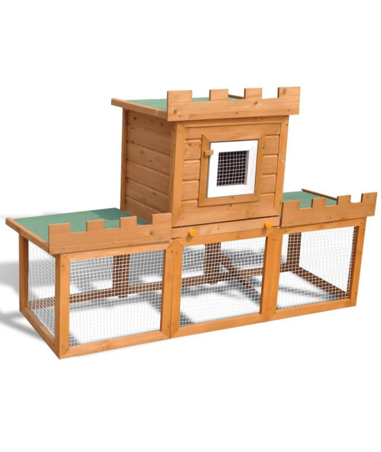 Outdoor Large Rabbit Hutch House Pet Cage Single House