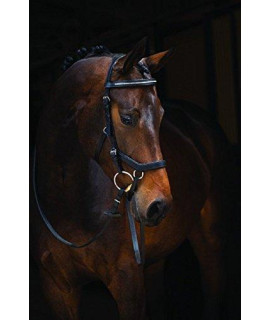Horseware Rambo Micklem Competition Bridle, Black, Small Horse/Cob