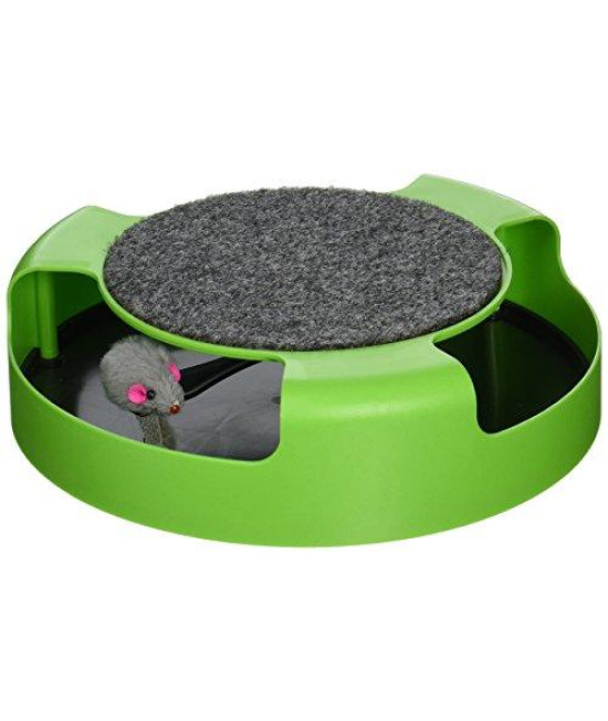 Kole KI-OC992 Cat Scratch Pad Spinning Toy with Mouse, One Size