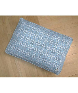 BowhausNYC Moroccan Trellis Matching Bed, Light Blue, Large