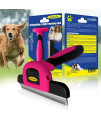 DakPets Pet Grooming Brush Effectively Reduces Shedding by up to 95% Professional Deshedding Tool for Dogs and Cats