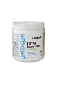 Ramard Total Equine Relief - Total Equine Supplement to Care for Joint & Tendon Health, Horse Feed to Address Swelling & Discomfort, Supplement for Horses' Performance, 1 Jar Apple Flavor (4.5 oz).
