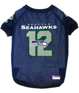 Pets First SEA-4000-XXL Seattle Seahawks Mesh Jersey, Xx-Large Size, Multicolor, One Size