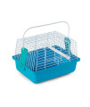 Prevue Pet Products Travel Cage for Birds and Small Animals, Blue (SP1304BLUE)