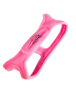 chokeFree Velpro Mesh Pet Shoulder Harness collar, 20, Pink