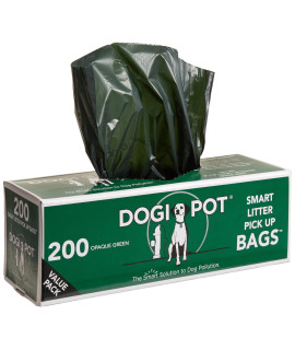 DOgIPOT 1402-10 10 Roll case Litter Pick up Bag Rolls 200 Bags per Roll Pack of 10