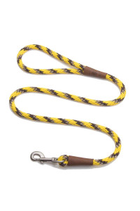 Mendota Pet Snap Leash - British-Style Braided Dog Lead, Made in The USA - Harvest, 38 in x 6 ft - for SmallMedium Breeds