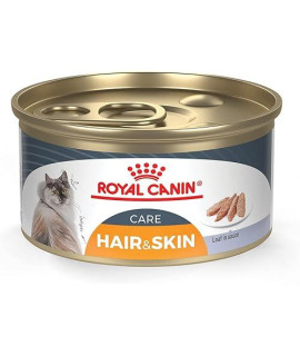 Royal canin Feline care Nutrition Intense Beauty Loaf in Sauce canned cat Food 3 oz can