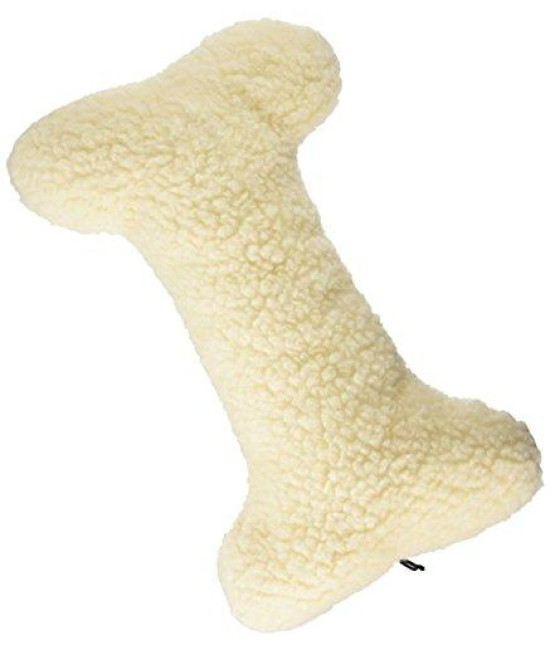 Petlou Dog Fleece Bone Chew Toy, 16