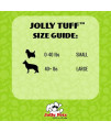 Jolly Pets Tuff Teeter Bouncing Treat Dispenser Dog Toy, 5 Inches, Red (JTR52)