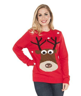 Rubies Reindeer Ugly christmas Sweater Multi Large