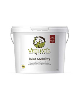 Wholistic Pet Organics Joint Supplement: Equine Joint Mobility - Joint Health Supplement for Horses - Horse Glucosamine Powder with MSM, Chondroitin, Probiotics, Vitamins, Minerals - 18 Lb